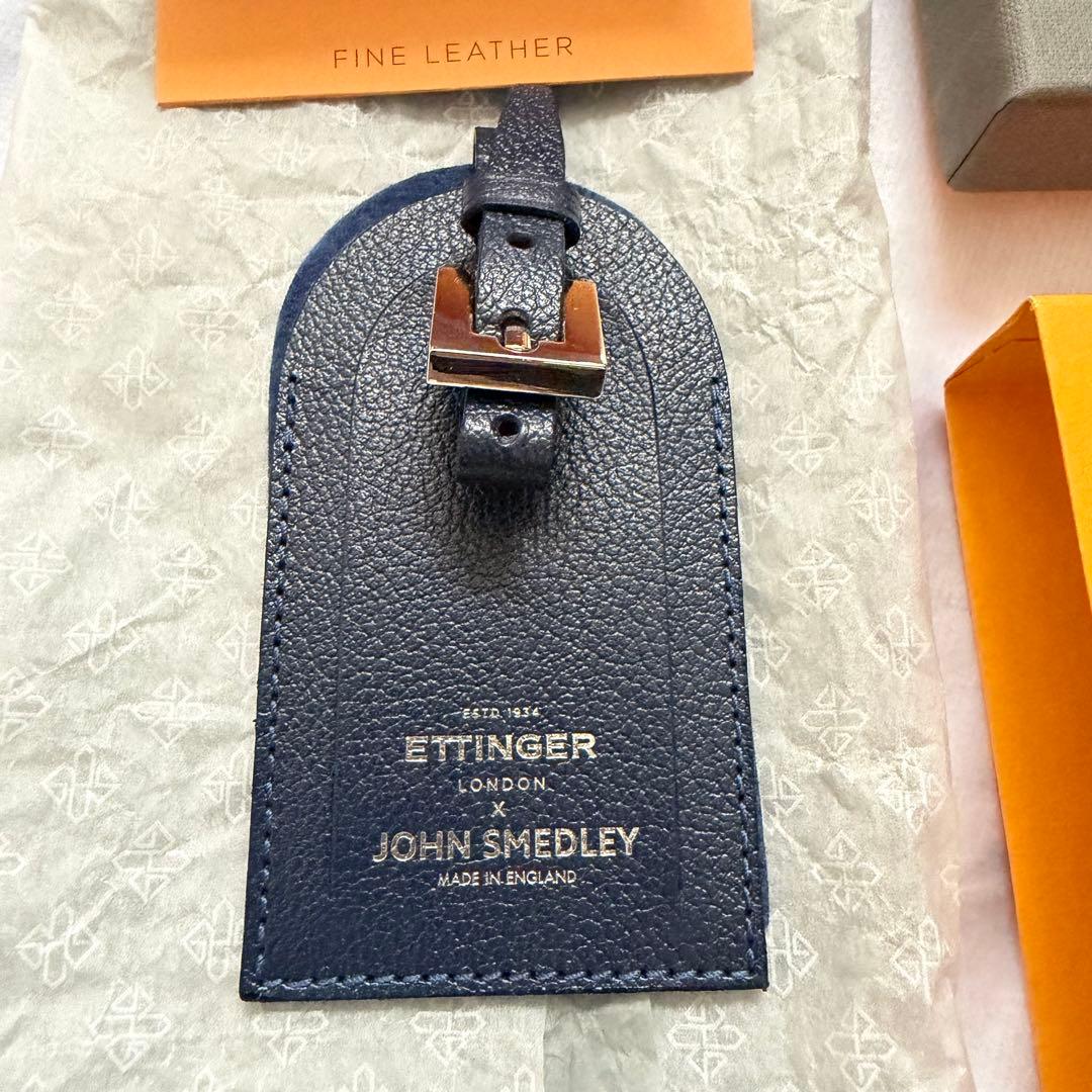 新品未使用 超希少JOHN SMEDLEY × ETTINGER ラゲッジタグ