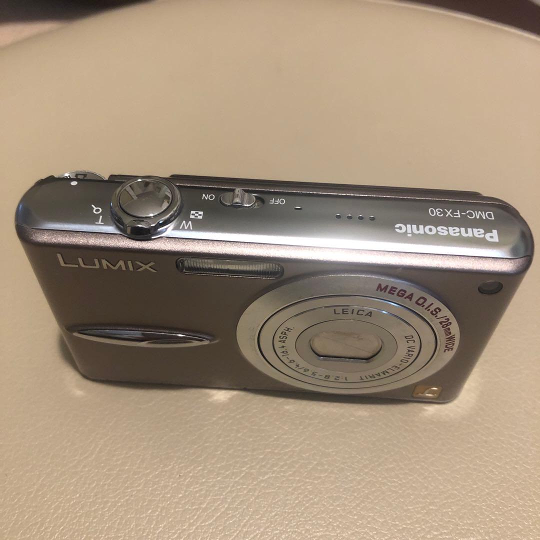 Panasonic LUMIX DMC-FX30 【中古】バッテリー付き