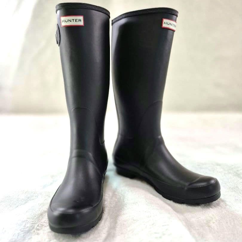 未使用品 HUNTER ロング レインブーツ SIZE UK 6