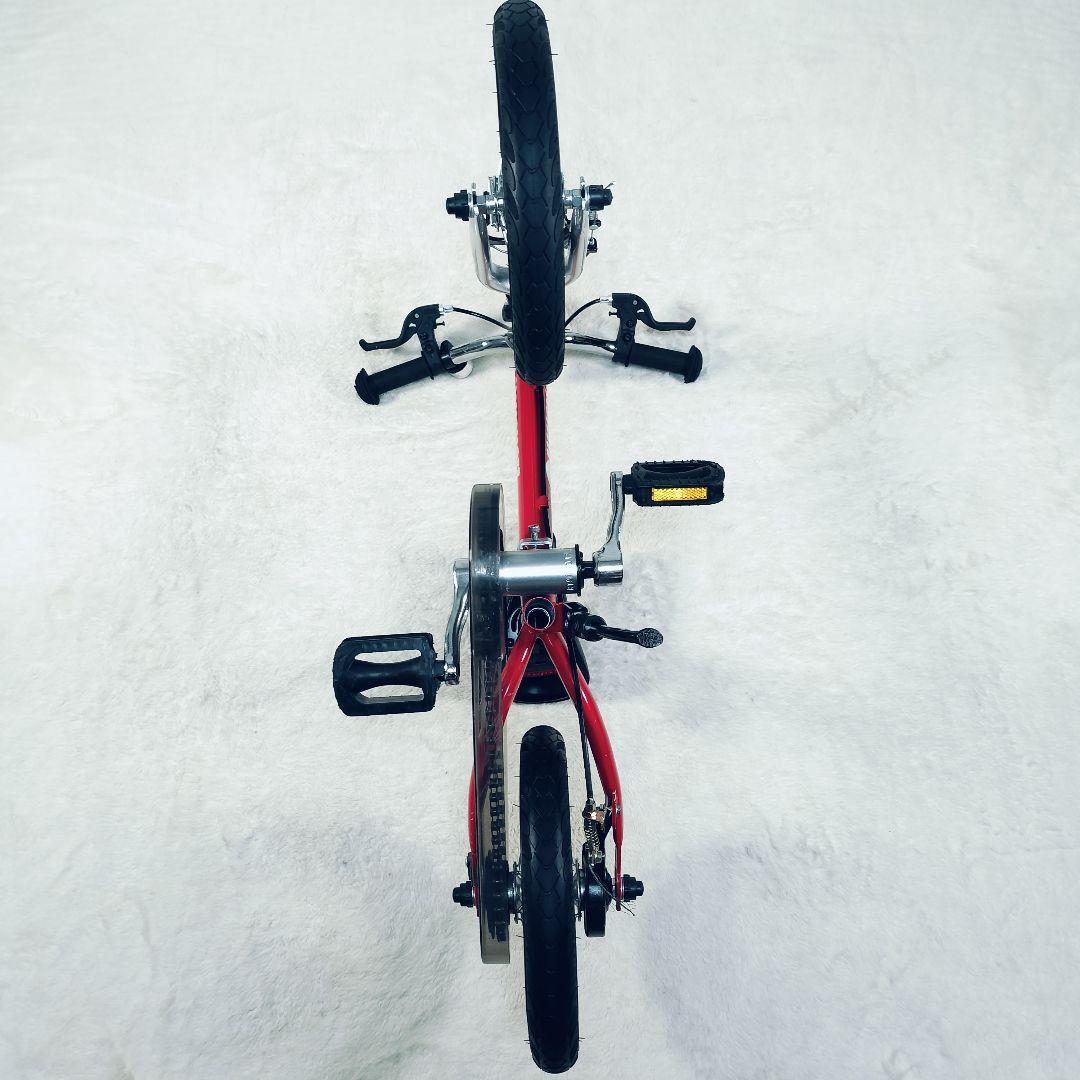 【良品】HenshinBike へんしんバイク2　12インチ　赤　スタンド付