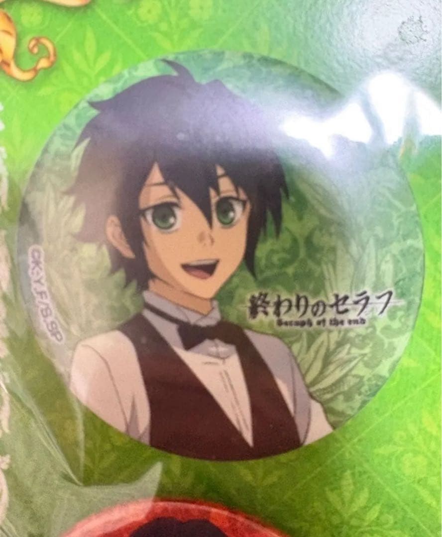 終わりのセラフ 缶バッジ AGF限定