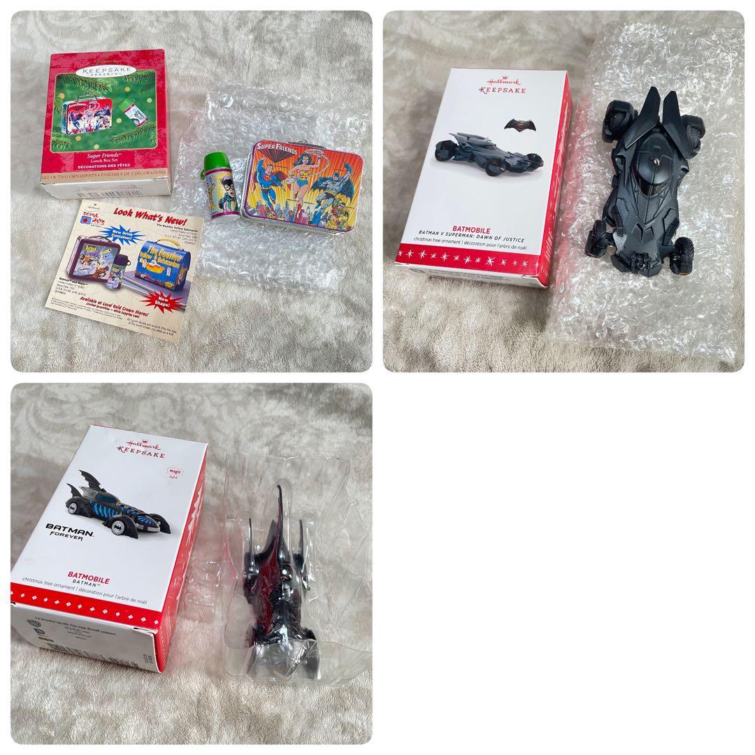 クリスマスオーナメント ホールマーク　バッドマン　まとめ売り　フィギュア