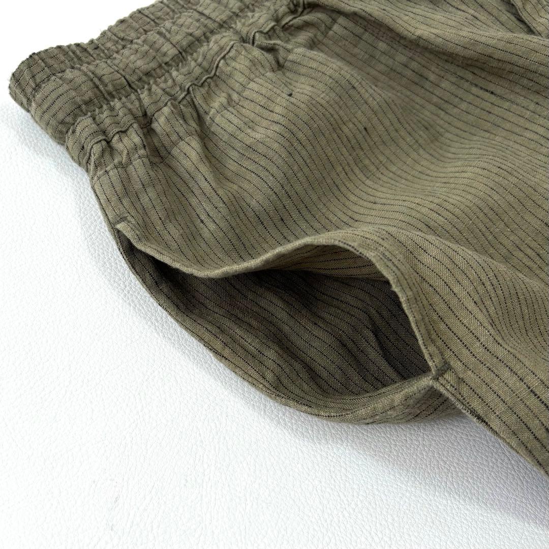 中川政七商店 リネンセットアップ シャツ パンツ