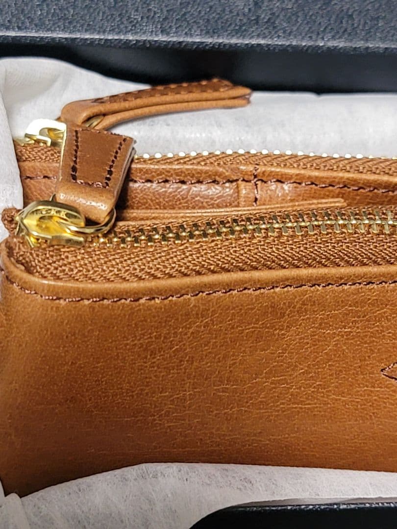 【限定品・新品】ルポペンケース カスールブラウン Cカンパニー 本革 筆箱