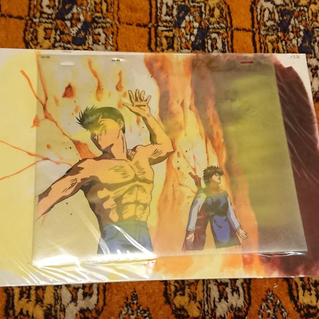 幽遊白書「仙水編・風景画付きセル画」