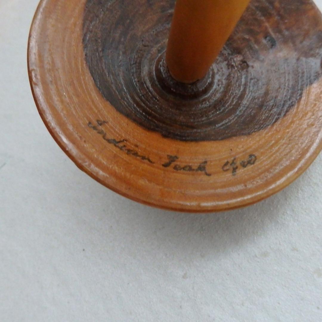 ヴィンテージ　きのこ　木製　置物　3個セット　木彫り