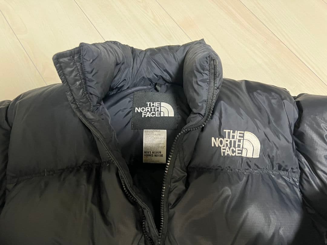 THE NORTH FACE ブラックダウンジャケットＭ メンズ