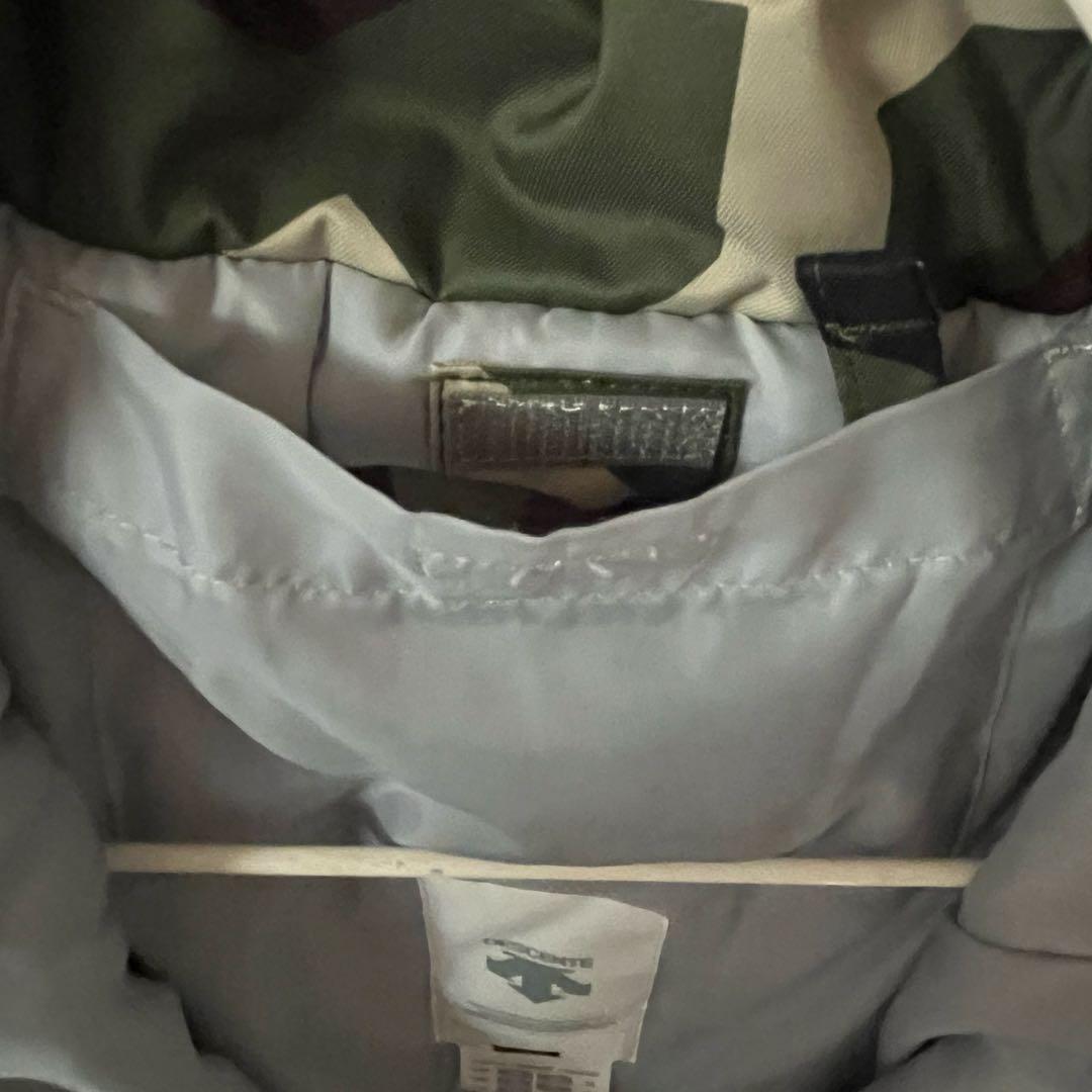 DESCENTE デサント★スキーウェア 160cm 迷彩 カモフラ 防寒