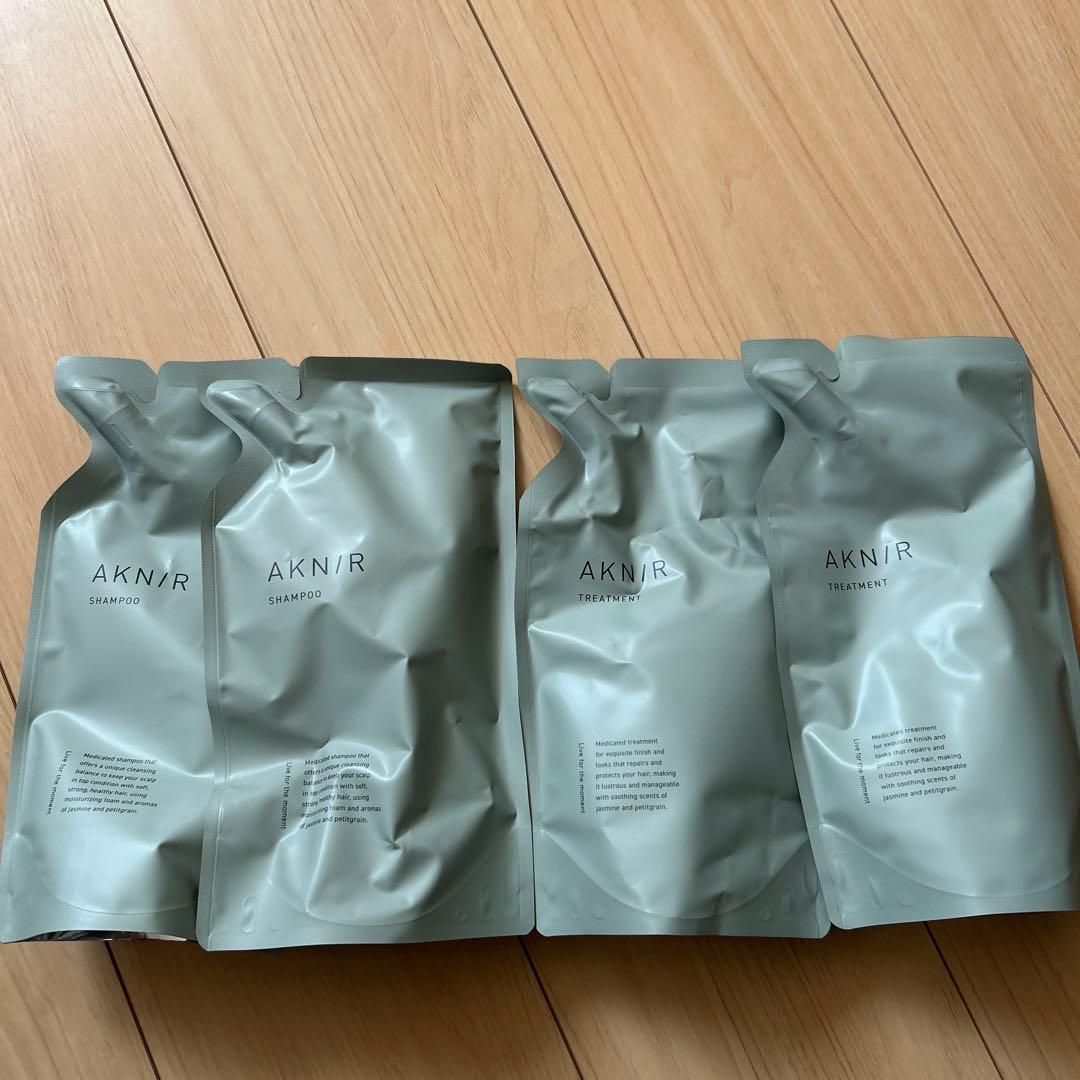AKNIR シャンプー トリートメント 4個セット
