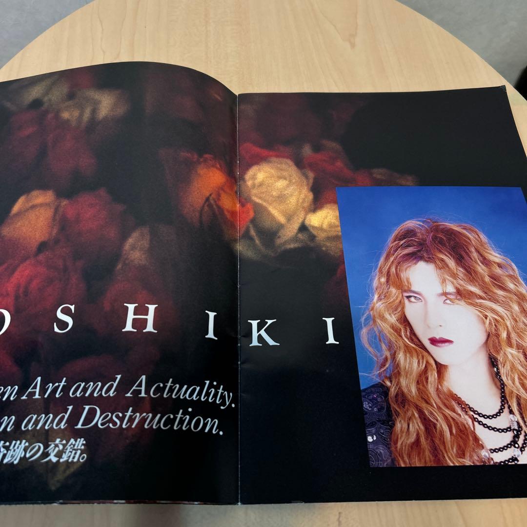 超レア32年前のX JAPAN パンフレット1993TOKYODOME