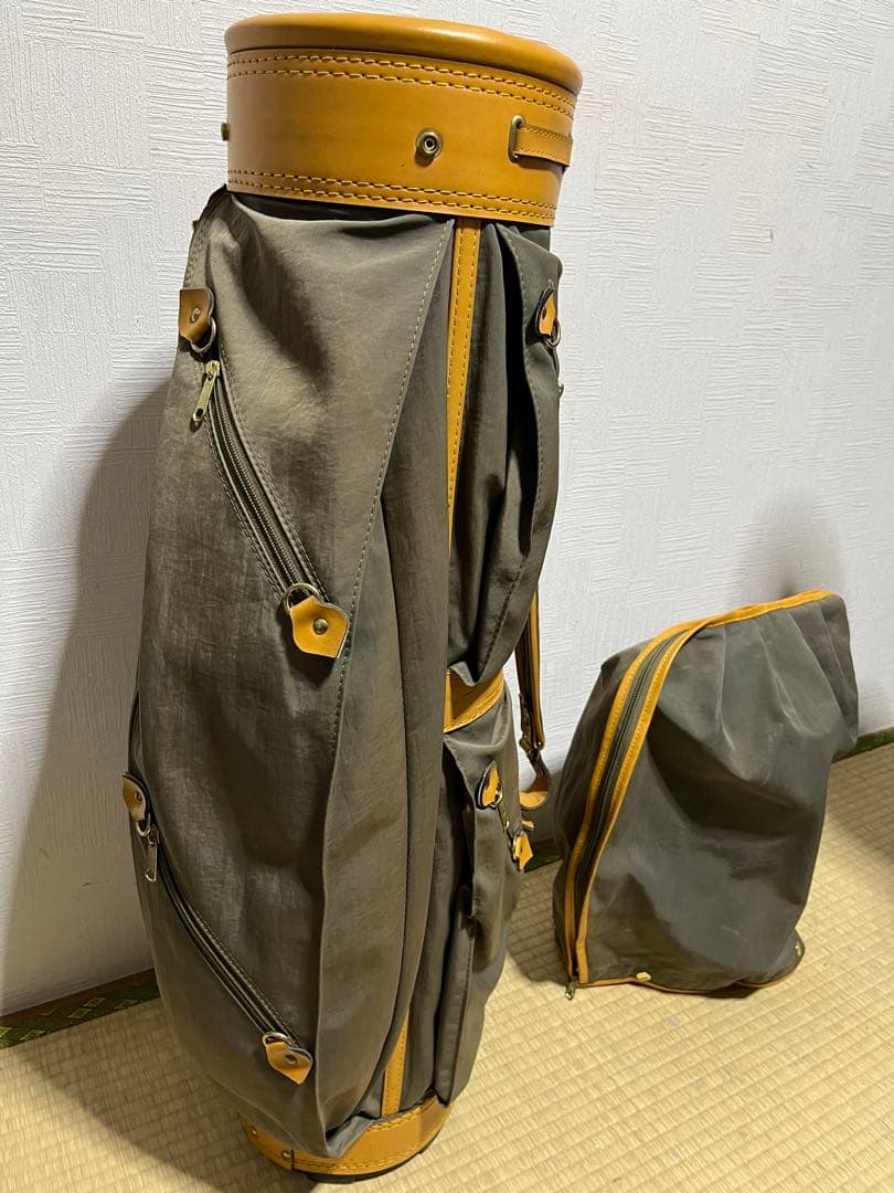 激レア！PEBBLE BEACH CALIFORNIA キャディーバッグ　布製