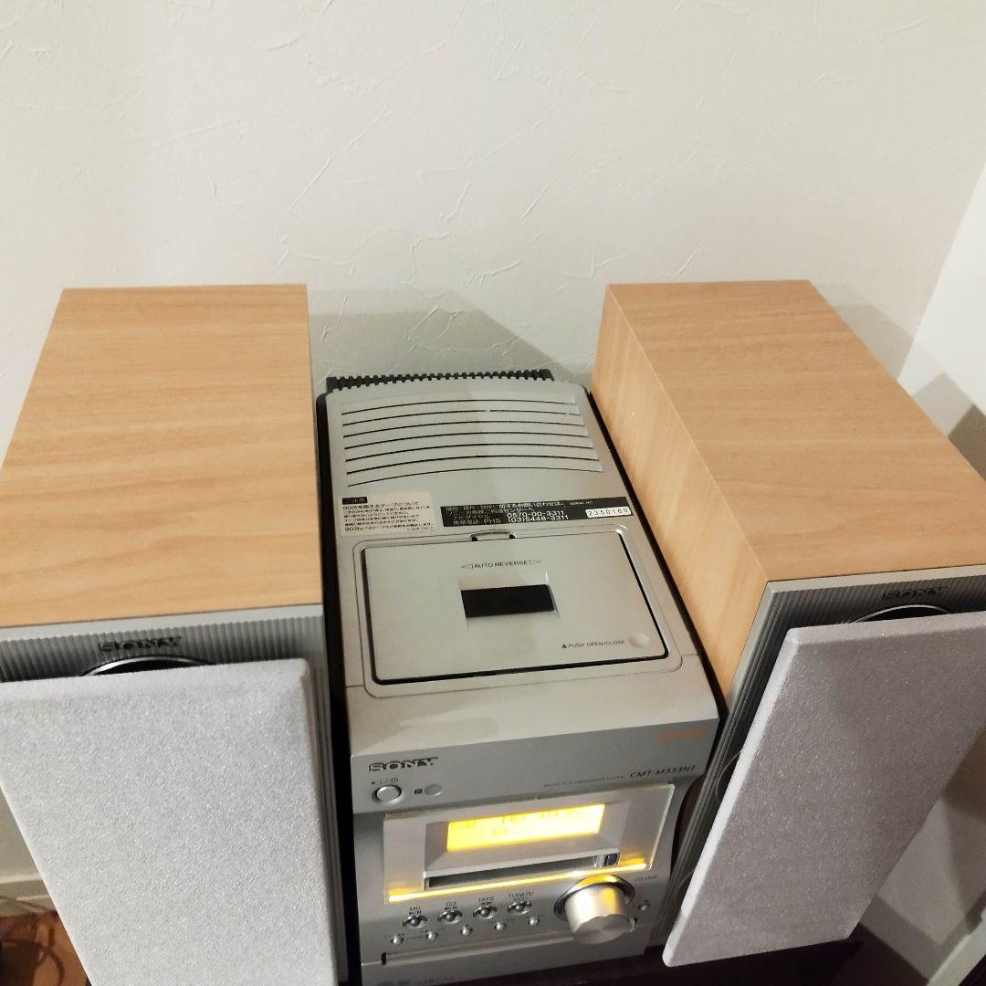 Sony CMT-M333NT メンテ済み / CD, MD, NetMD対応