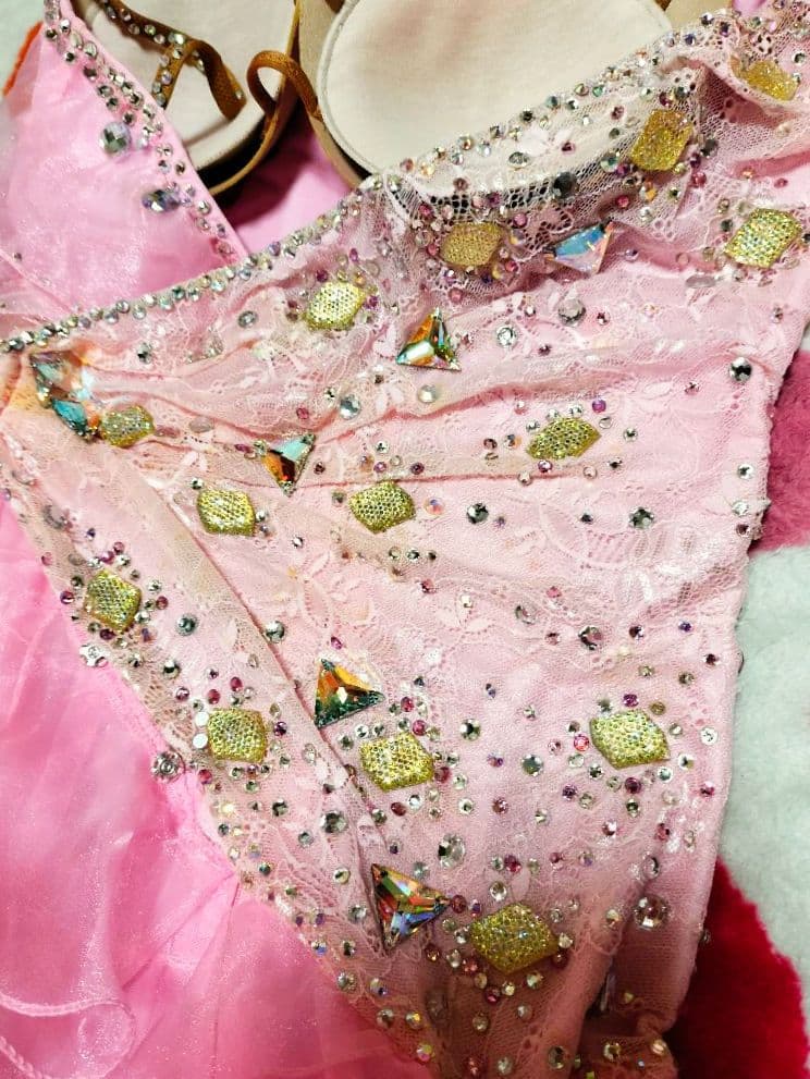 社交ダンス♡モダン　スタンダードドレス