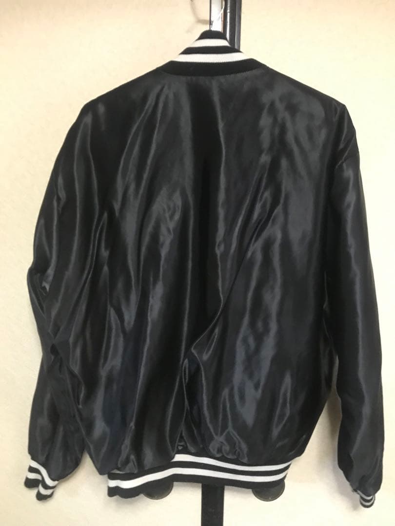 LA Dodgers スタジアムジャケット 黒　L ドジャース