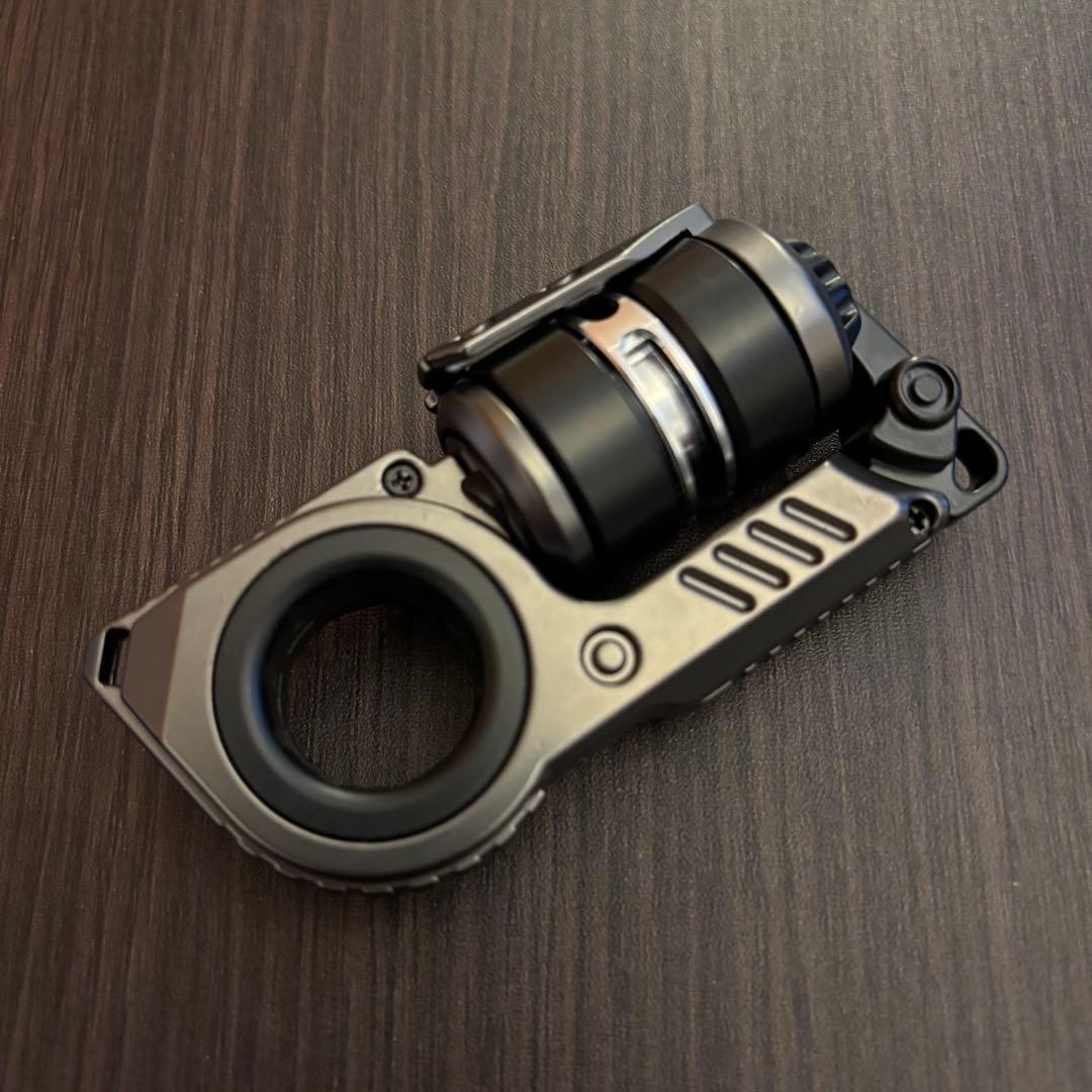音叉内蔵 グレネード型 フィジェットトイ EDC ハンドスピナー　SS製