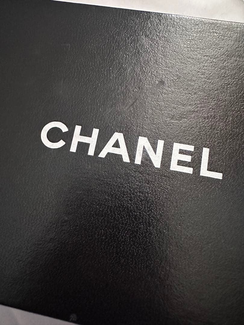 CHANEL《ヴィンテージ ロゴヘアバレッタ》ベージュ 箱有 くすみカラー