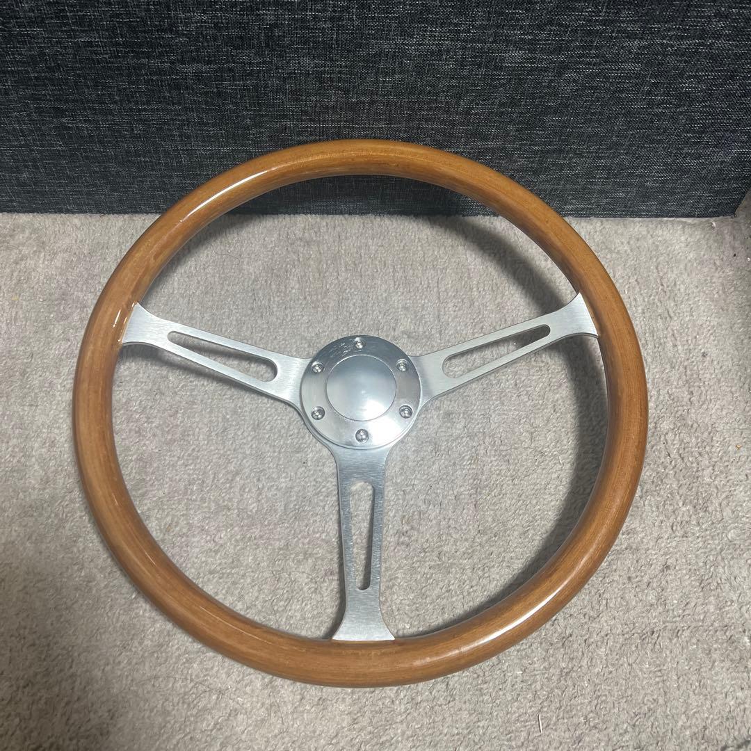 Kyostar 新しいクラシックタイプウッドステアリング リアルウッド38Ф