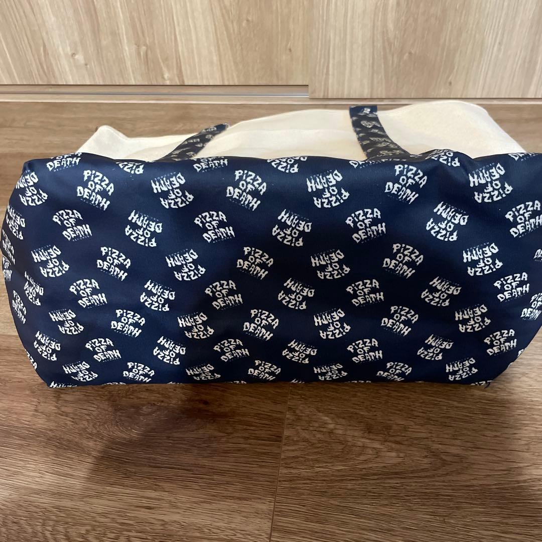S*)様 PIZZA OF DEATH トートバッグストラップ付きkenyoko
