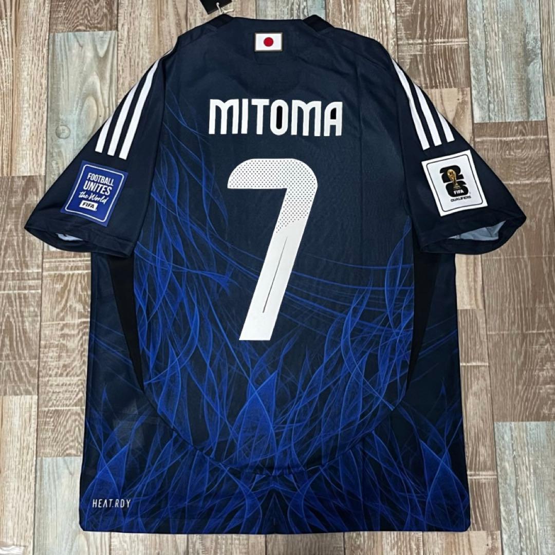 日本代表 三笘薫 2026ワールドカップ予選 選手用ユニフォーム IU0957