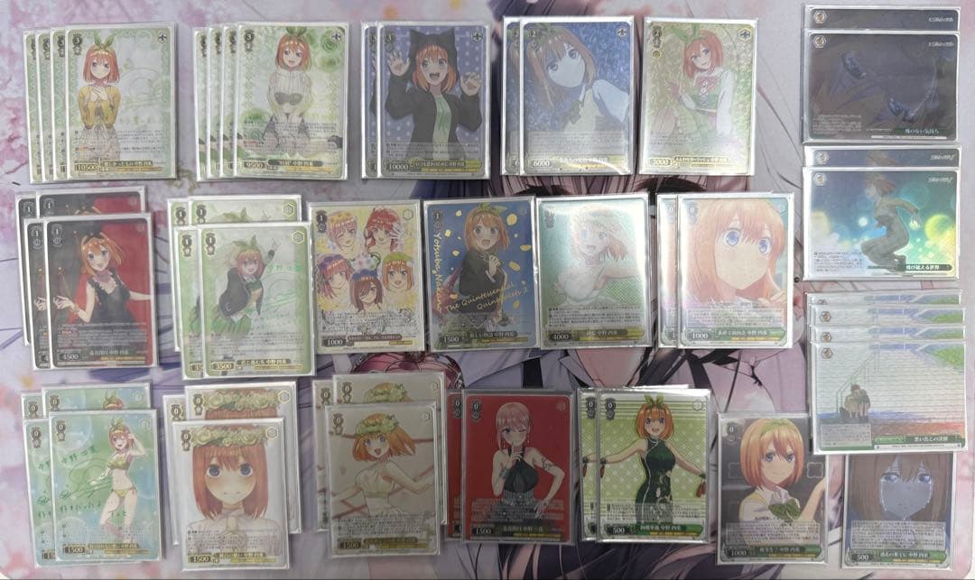 【最終値下げ】ヴァイス　五等分の花嫁　四葉軸フルレアデッキ＋調整パーツ