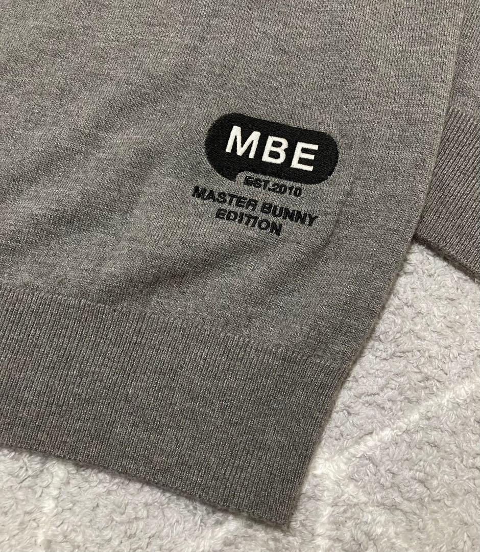 新品 パーリーゲイツ マスターバニー カシミヤ混 タートルネックニット(5)L