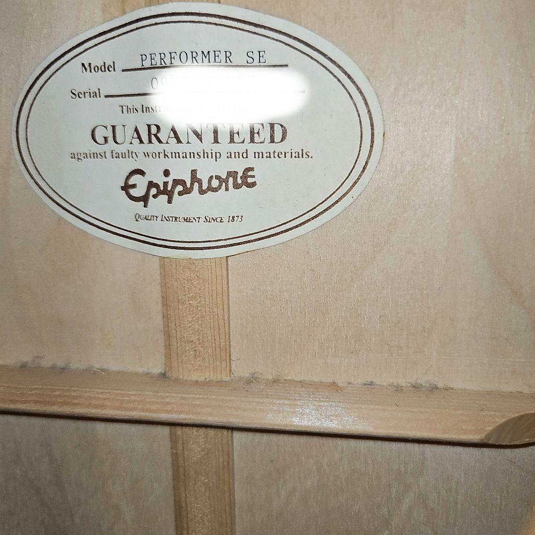 Epiphone.PERFORMER.SE Shadow.nanoMGAエレアコ