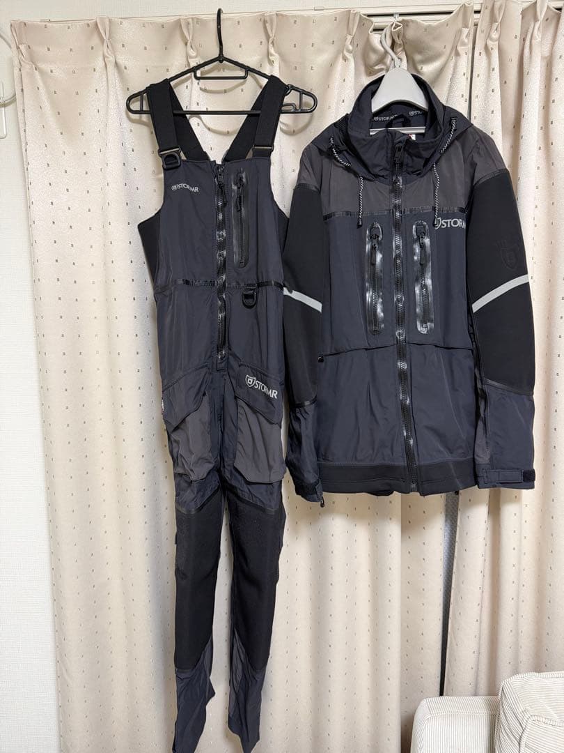 STORMR ストーマー ハイブリッドフュージョン上下セット　レインウェア　防寒