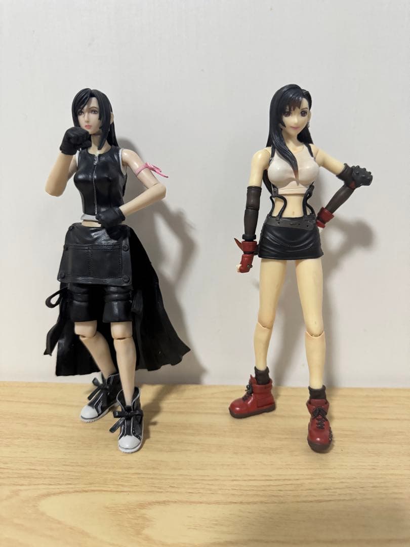 ファイナルファンタジーⅦ ティファ・ロックハート フィギュア 2体セット