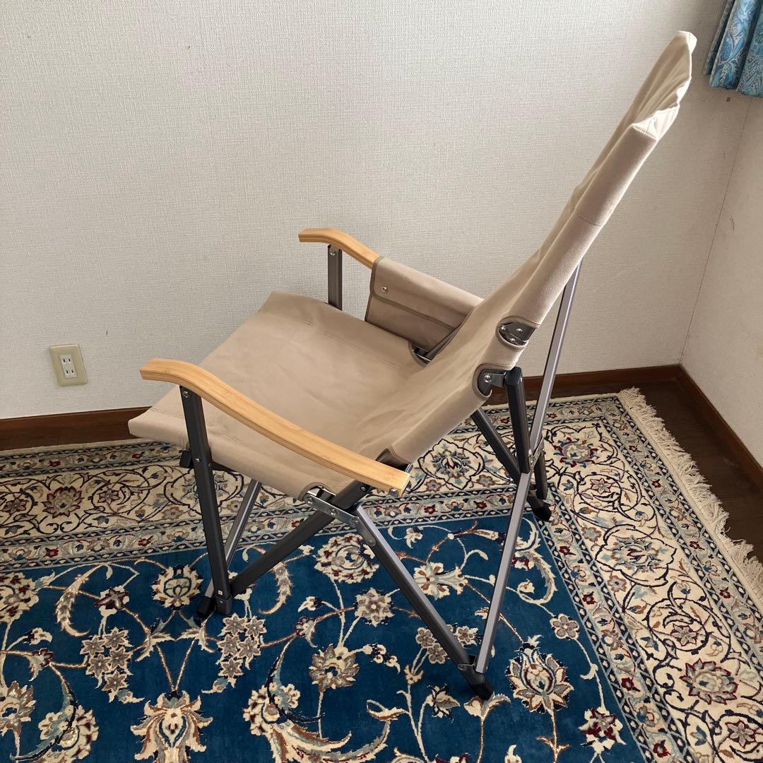 美品【アウトドアチェア】ICECO ハイバックチェア