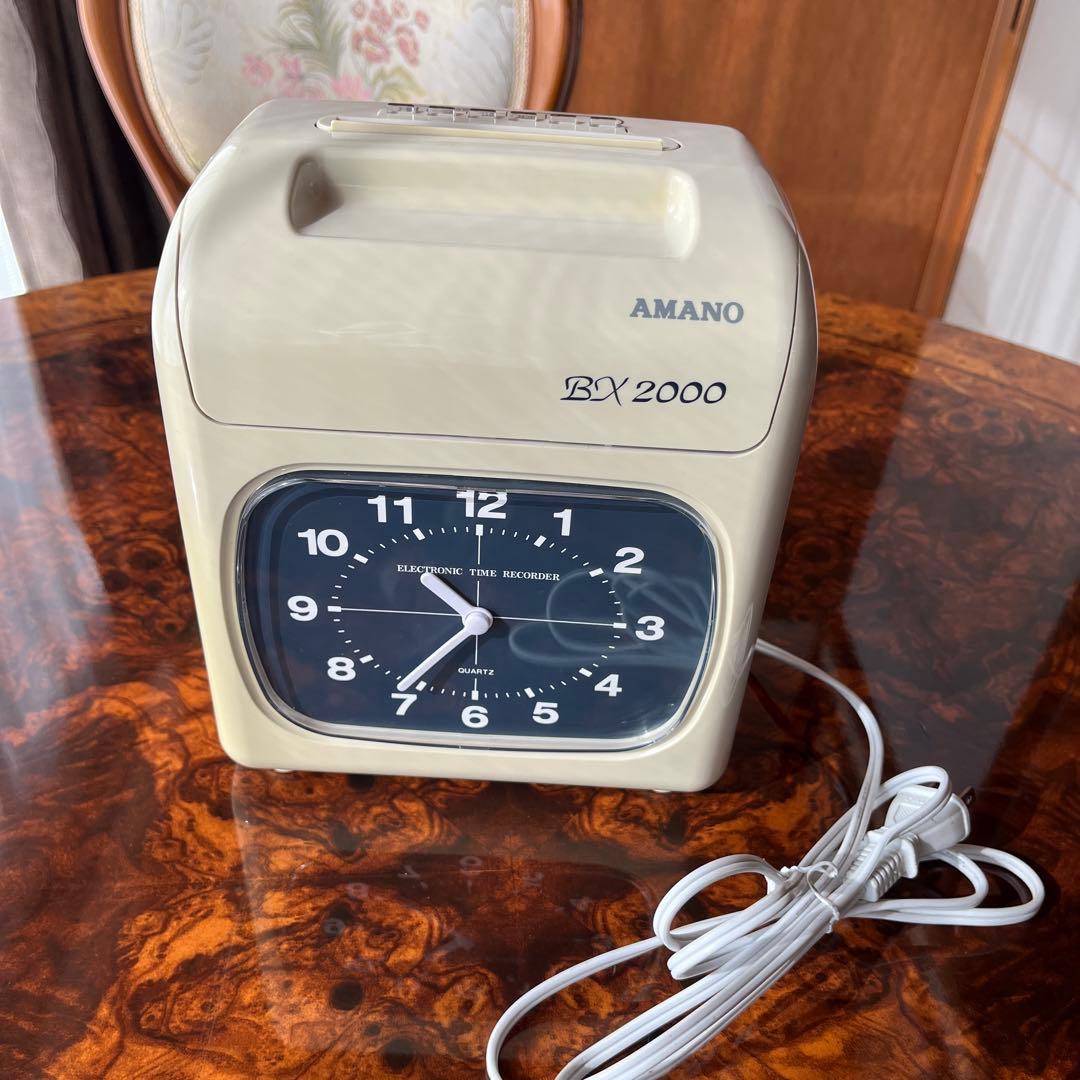 AMANO 電子タイムレコーダー　BX2000
