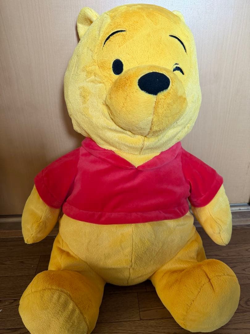 【早い者勝ち】ディズニー　くまのプーさん 大きめぬいぐるみ
