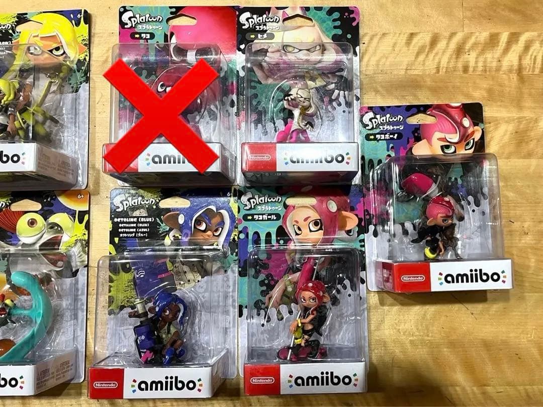 スプラトゥーン　amiibo アミーボ　セット
