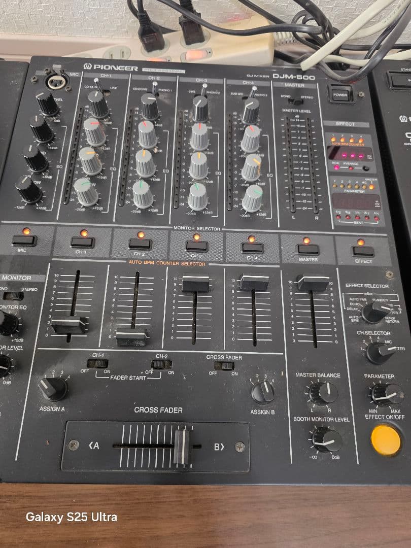 Pioneer パイオニアDJM-500CDJ-50-2DJ用CDプレーヤー2台