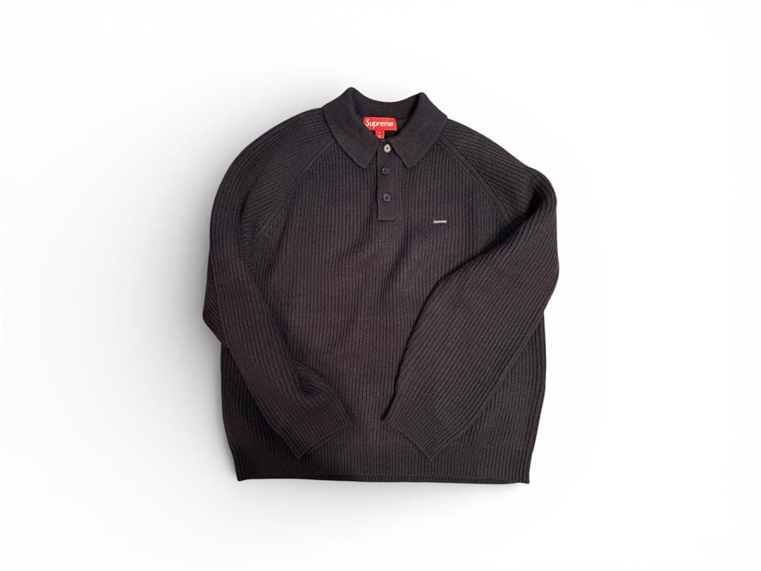 トップス Small Box Polo Sweater NAVY M