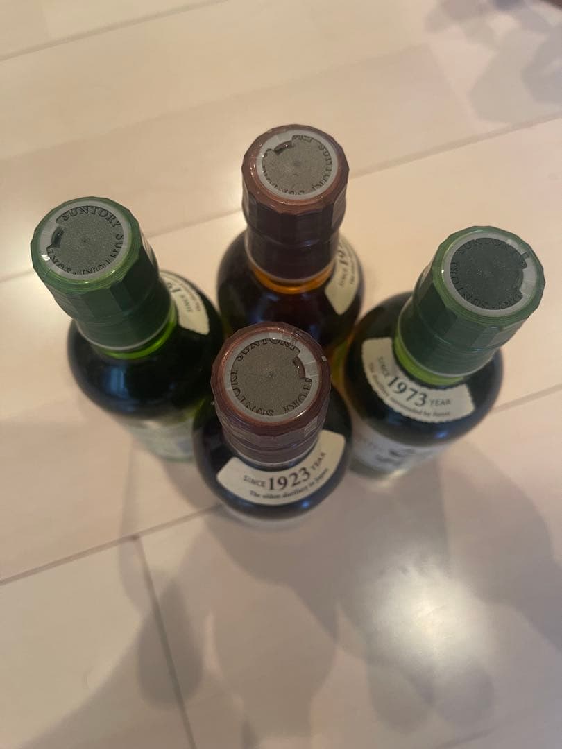 1973年・1923年ウイスキー4本セット