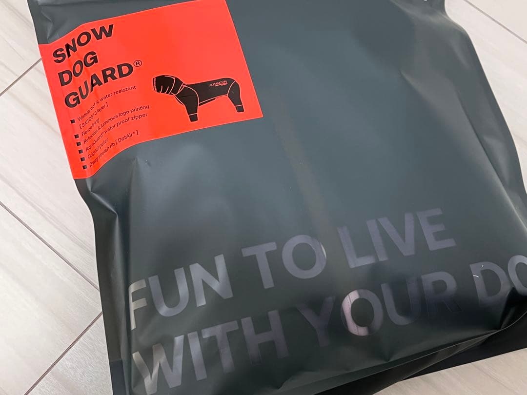 新品 アルファアイコン ALPHAICON スノードッグガード LLサイズ 犬服