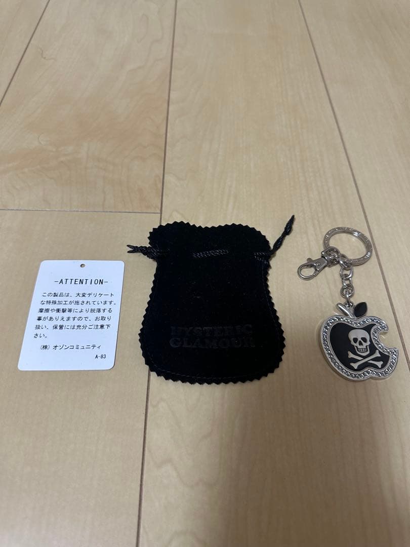 ヒステリックグラマー　キーホルダー　黒