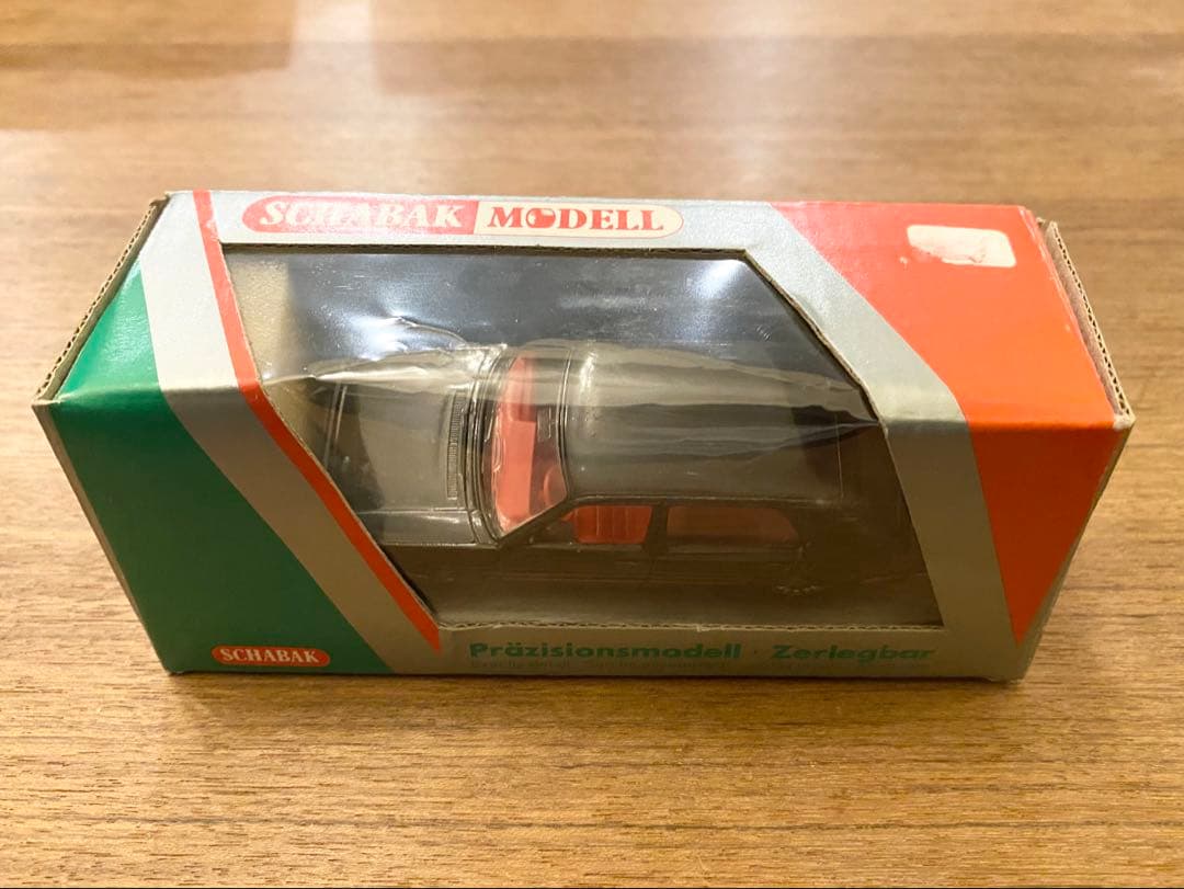 中古品 1/43 シャバク VW ゴルフⅡ GTi ブラック 当時物