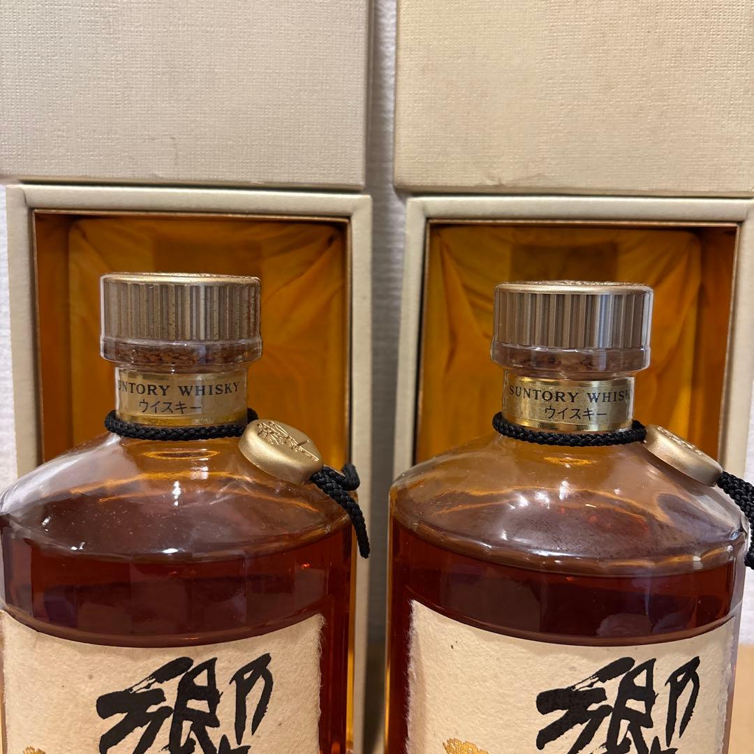 サントリーウイスキー響　裏ゴールドラベル　箱付き　2点セット　未開封（1）