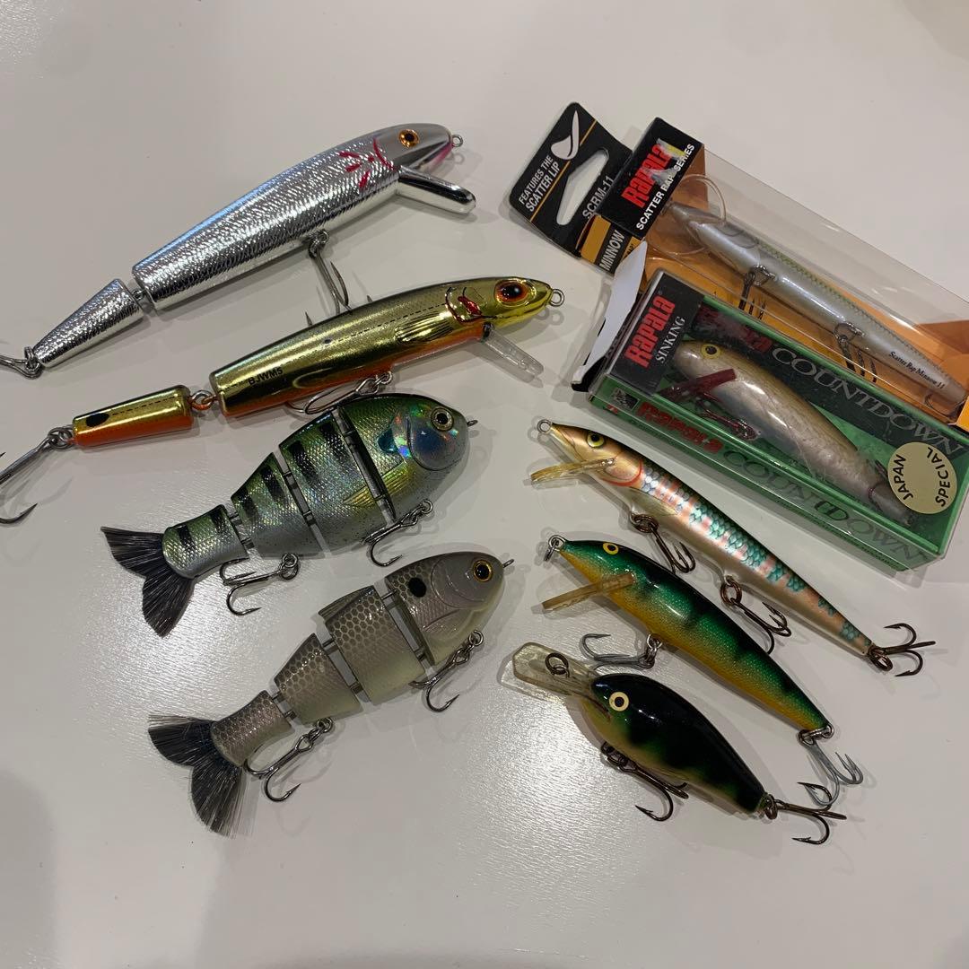 専用！ プラノ　防水タックルボックス　アメリカンルアー　バス釣り引退セット