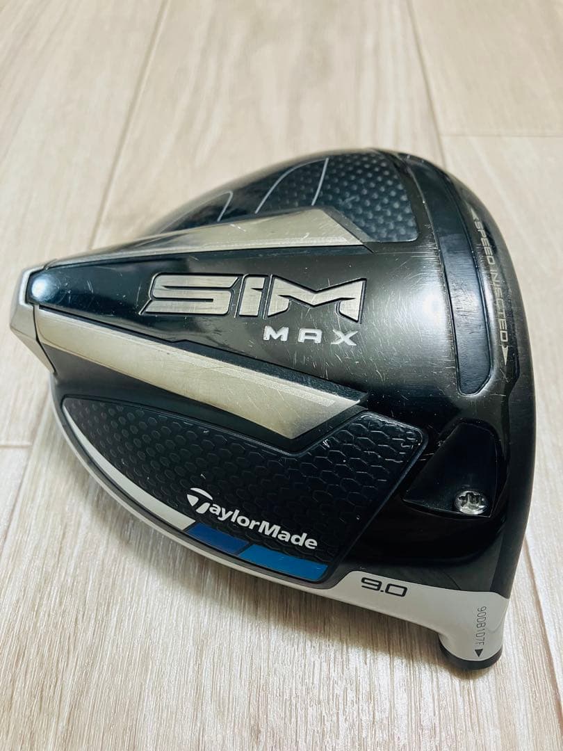 TaylorMade SIM MAX ドライバーヘッド　9.0°