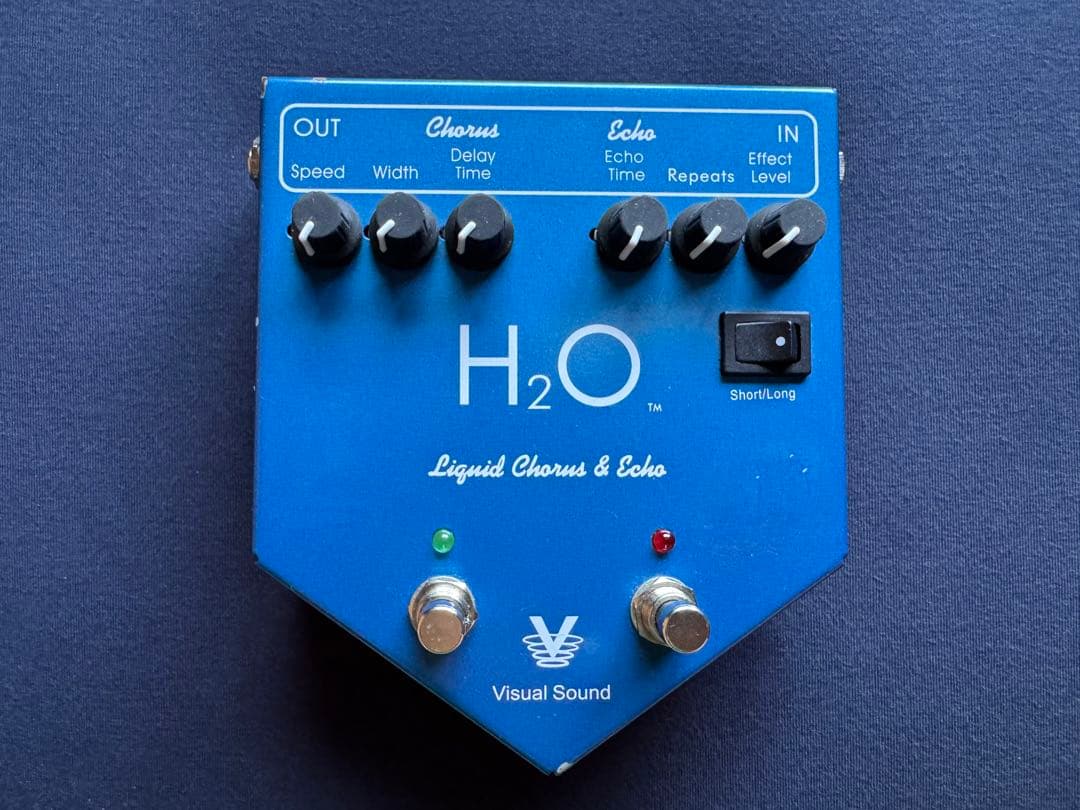 Vrsual Sound H2O Delay Chorus 箱 取説 付き