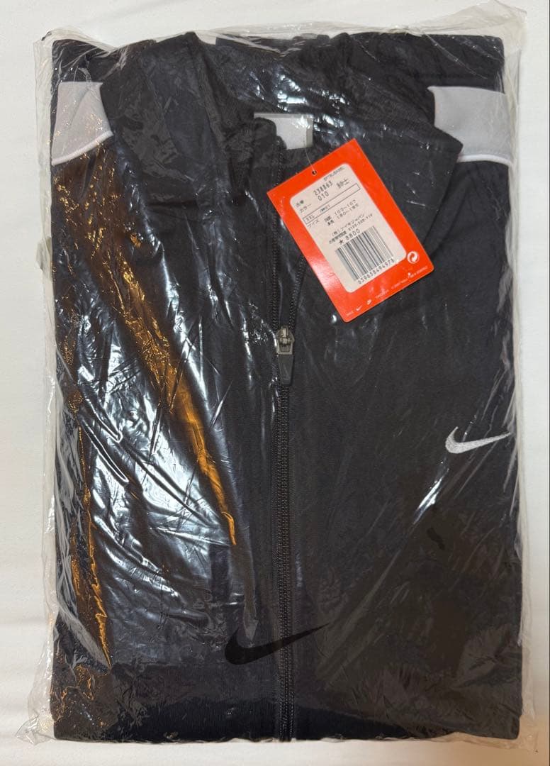 【新品タグ付】NIKEナイキBASEBALLジャケット黒ジャージ2XL