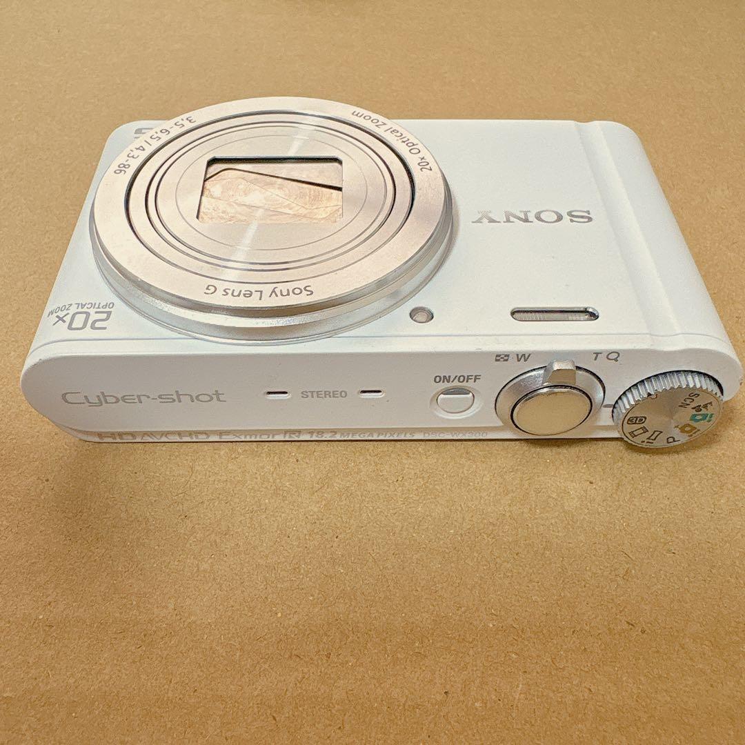 動作確認済 SONY Cyber-shot ホワイト DSC-WX300