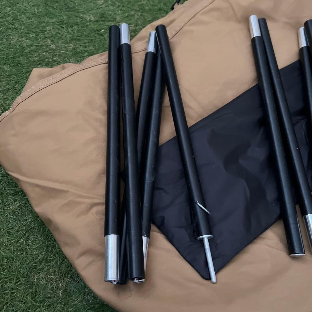 ソロテント WAQ Alpha T/C　ソロ用ティピテント タン ワンポール