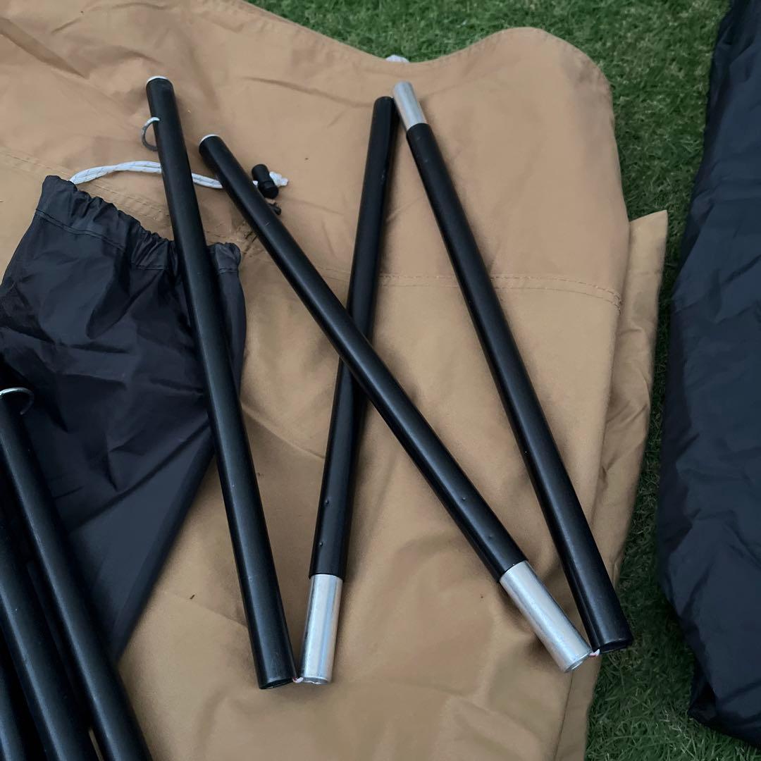 ソロテント WAQ Alpha T/C　ソロ用ティピテント タン ワンポール