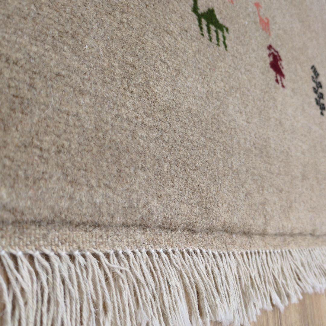 Winter SALE ペルシャ絨毯　ギャッベ　新品 148x108 cm