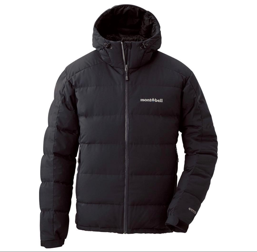 モンベル パーマフロスト ライトダウンパーカ メンズ Lサイズ ブラック