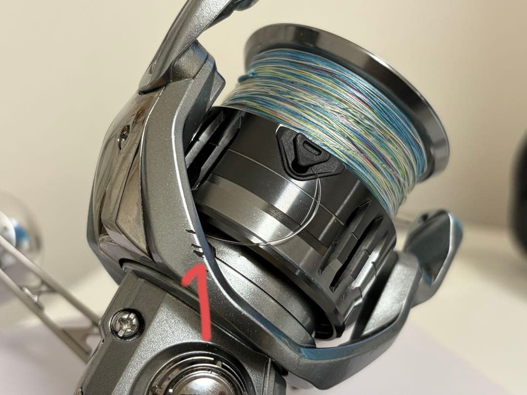 シマノ　21ナスキー　c5000xg ゴメクサスリールハンドル付き