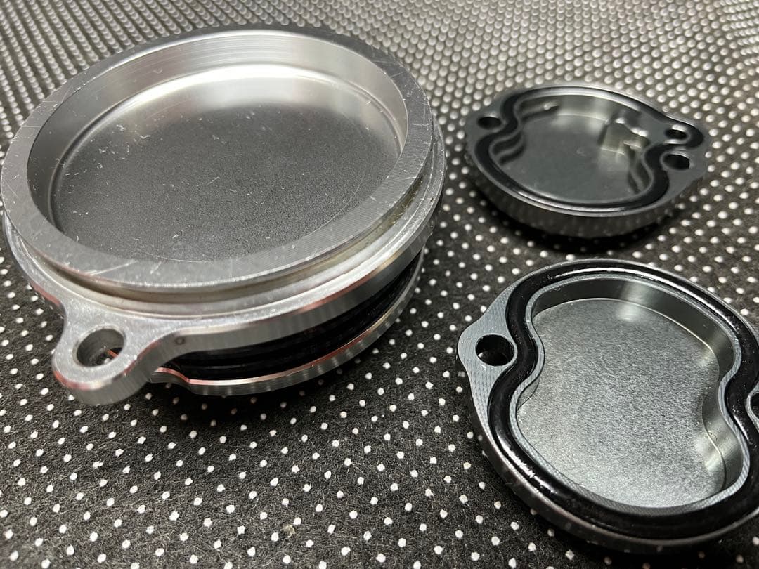 モンキー125 グロム DAX125 カブ 放熱カムカバー、タペットカバーセット